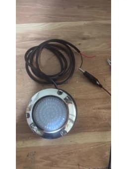 4PCS Underwater Marine Light Subnautica Boat Lighting Sailing Boat Speedboat 90LED 12v 24v 60W Stainless Steel Transom Light