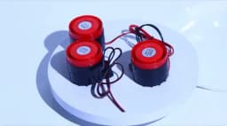 1Pcs High Decibel Sound And Light Alarm 12V 24V 220V Buzzer Anti-theft Audio Electronic Horn Waterproof Dustproof【SMQ】