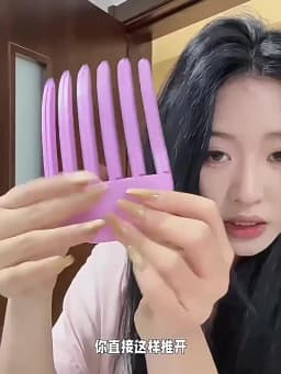 2PCS Hair Volume Clip for Fluffy Bangs, Easy High Crown Volume Comb for Women, Volumizing Hair Clips Instant No-Trace Hair Root