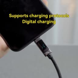 Essager USB Type C Cable for iPhone 14 13 12 11 Pro Max PD 29W Fast Charging Wire for iPhone Charger Cable Digital Display Cable