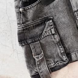 Harajuku Multiple Pockets Denim Plaid Skirt Vintage Goth Black Y2k Mini Skir Fashion Womens Casual Versatile Sexy Streetwear