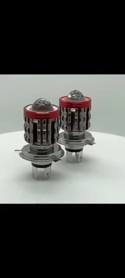 H4 LED Motorcycle H6 LED Moto Motorcycle Headlight White Yellow Bulbs Lens High Low Beam Lamp Motorbike Lamp Scooter