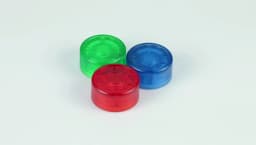 DAIERBUM 20PCS Footswitch Topper Guitar Pedal Topper Multi Color Pedal Button Caps Guitar Pedal Stomp Knobs for Pedal Board
