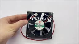 NEW for YTD158025S DC 15V 0.35A 2-wire 80x80x25mm Cooling Fan