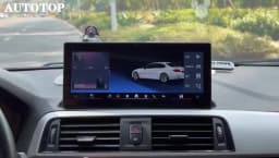 AUTOTOP 10.25'' 8+128G 1920*720P Car Gesture Control Screen Carplay Android Auto For BMW X3 F25 CIC NBT 2011-2017,BT 4G LTE WIFI