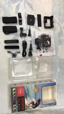 1080P Ultra HD Action Camera 2MP 900mAh Underwater Waterproof Case Outdoor Sports Helmet Video Recording Cameras