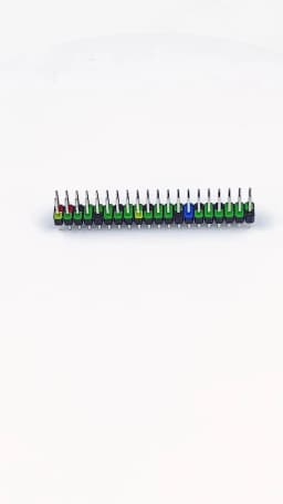 2 X 20 Pin Male GPIO Header for Raspberry Pi Zero Dual Row Male Pin Header Straight Connector for Raspberry Pi Zero 2 W