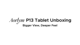 DOOGEE AORLYM P13 Tablet 48GB+128GB Gemini AI 13.4" 2.4K 120Hz Display 12000mAh Large Battery UNISOC T7280 Widevine L1 Android 16 Smart Pad