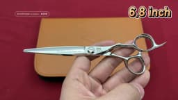 MURASAKI Top-level Hairdressing Scissors, 5.7-6.3-6.8 Inch Barber Shears, Made by CNC and VG10 Cobalt Steel, Sharp and Durable