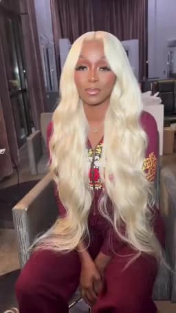 High Quality 613 Platinum Blonde Colored Body Wave Human Hair Extension 30 32 34 36 38 Inch Long 1 3 4 Bundles 100% Unprocessed Raw Hair Vietnamien Double Weft Quick Weave Sew In Glossy Hair Bundles For Black Women Can Be Dyed Wholesale Hair Free Shipping