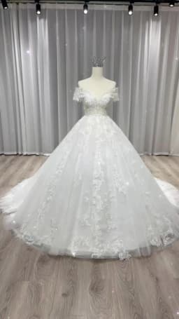 BEPEITHY Customized Glitter Wedding Dresses For Women 2026 Bride Romantic Lace Plus Size Boho Bridal Gown Robe De Soiree