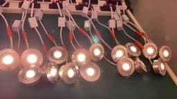 Dimmable LED Downlight Anti-Glare Spotlight 3W AC 110V-220V Embedded Ceiling Light New Mini Home Decorative Light