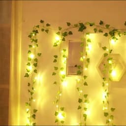 LED String Lights 2M/5M/10M Maple Leaf Wedding Garland Christmas Fairy Light for Home Bedroom Wall Patio Ramadan Decoration 2025