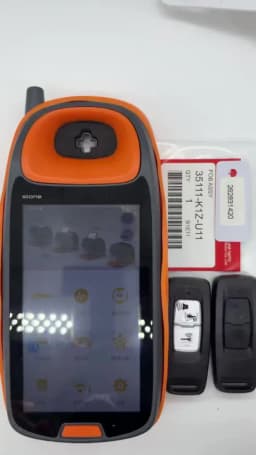 35121-K1Z-U11 Motorcycle Remote Control Key For PCX160 FORZA NSS350 Motorcycle ID47 Chip NCF29A1X 433.92Mhz