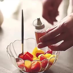 4/8/12PCS Plastic Sauce Squeeze Bottle Mini Seasoning Box Salad Dressing Containers Outdoor Portable Barbecue Spice Jar Kitchen
