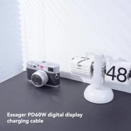 Essager USB Type C To USB C Cable 100W 5A PD Fast Charging Wire Cord For Macbook Xiaomi Samsung Type-C Digital Display Cable 3Ｍ