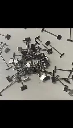 50/200/500pcs Replacement Steel Needles for Ceramic Tile Leveling System Clips Wedges Spacer Floor Tile Laying Construction Tool