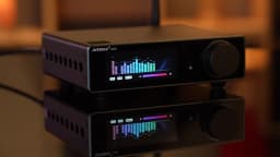 AIYIMA A80 Upgraded TPA3255 DAC Bluetooth PFFB Stereo Power Amplifier 300Wx2 Class D HiRes Digital Amp RCA TRS OPT COA USB Input