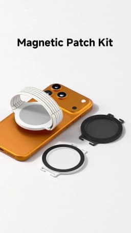 Hagibis Magnetic Patch Adapter Magnet Sticker for Magsafe Bundle Kits Power Bank SSD Enclosure DAC Amp Wristband Phone Holder