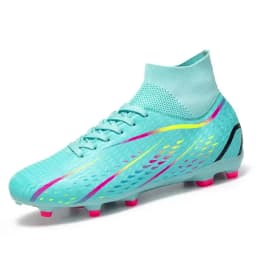 Men's Breathable FG/AG Long Nail Suitable for Training and Competition, All Season universal anti Slip Sports Football Shoes