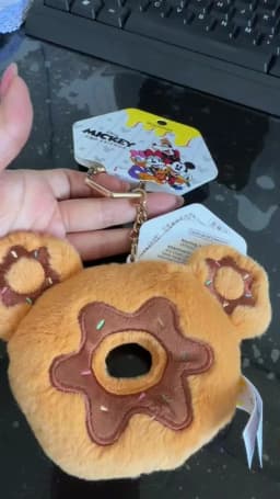 Classic Hot Anime Genuine Micky Mouse Plush Dolls Keychains Small Pendant Bag Hangings Christmas Birthday Gifts