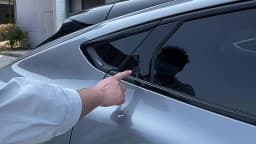2PCS Rear Door Handle for Ford Mustang Mach-E Protective Cover Sticker Convenient Decorative Original Modification Accessories