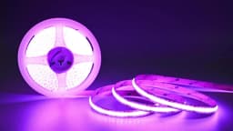 COB RGB LED Strip Lights 576 LEDs/m High Density Flexible Dimmable FCOB Led Tape Colorful Rope Lighting DC12V 24V