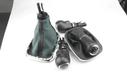 5/6 Speed Car Gear Shift Knob Shifter Gaitor Boot Cover Black Fit For Opel Corsa D  2006 2007 2008 2009 2010 2011 2012 2013 2014