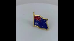 5/10/50/100 Pack Metal Australia Flag Lapel Pin Waving Australian Pins Bulk Patriotic Badge Souvenir Gifts
