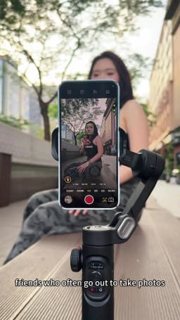 AOCHUAN Smart XE 3-Axis Handheld Gimbal Stabilizer for Smartphone iPhone Android Face Tracking Vlog Live Streaming
