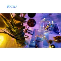 LED String Light Green Wire Fairy Lights Christmas Garland For New Year Christmas Tree Party Street Home Decoration