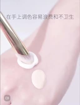 Makeup Mixing Palette Foundation Lipstick Eye Shadow Stainless Steel Mixer Palette with Spatula Mixing Stick Beauty Tools Nail-A