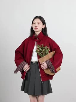 CHIC VEN Women Jackets Casual Reversible Stand Up Collar Workwear Female Coat Spring Autumn 2026 Woman Ourterwear