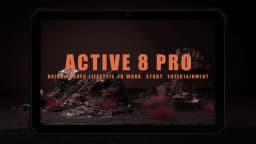 Blackview Active 8 Pro Rugged Tablet PC 10.36" 2.4K Display 8+256GB Android 14 Helio G99 Octa Core Tablets 22000mAh Battery NFC