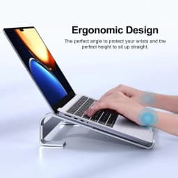 Laptop Stand for Desk MacBook Air Mac Book Pro Dell XPS HP 11 13 14 15.6 16 17.3 Inch Ergonomic Aluminum Notebook Computer Riser