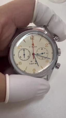Men's watches 1963 pilot automatic watch 42mm waterproof retro quartz chronograph vintage dress watch