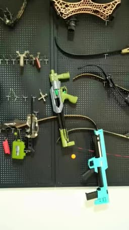 Multi Functional Arrow Launch Slingshot, Automatic-Fire Trigger Slingshot, Heavy Duty Continuous Launch Catapult