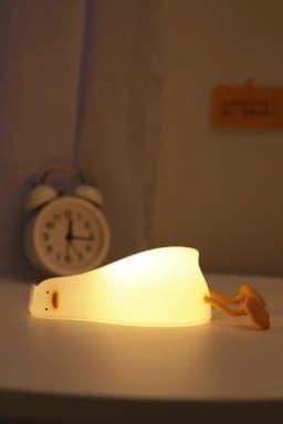 Cute Duck Night Light LED Squishy Fun Novelty Animal Touch Night Lamp 3 Level Dimmable Nursery Nightlight for Kids Baby Gifts