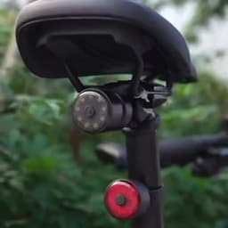 Smart Brake Sensing Light Colorful Bicycle Rear Light LED Night Safety Warning Light Type-C Rechargeable Bike Accessories