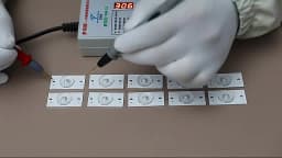 10-100PCS 100% NEW high quality 6V 3V SMD LB 6V Lamp Beads with Optical Lens Fliter for 32-65 inch LED TV Repair CL-40-D307-V3