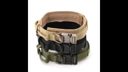 Dog Training Collar Adjustable Tactical Dog Collar And Leash Set Control Handle Pet Lead Collar For Small Big Dogs