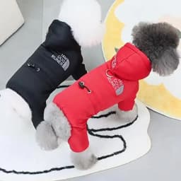 Winter Warm Dog Jumpsuit Waterproof Pet Clothes Jacket Schnauzer Chihuahua Overalls for Small Medium Dogs French Bulldog Onesies