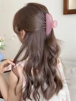 11CM Simple Large Hair Claws Clips Crab Hair Barrettes Women Girls PC Plastic Hair Clamps Ponytail Hairpins Hair Accessories