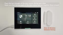 Staniot 433Mhz Smart Wireless Door and Window Detectors Home Alarm System Automatic Sensor Door Opening/Closing Code