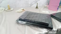 3/4/5/6cm Square Diamond Storage Box With Tray White Black Stone Gem Box Store Show Display Organizer Gemstone Box Tray Case