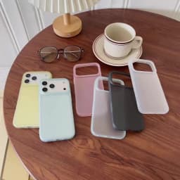 Soft Matte Candy Transparent Phone Case For iPhone 17 16 15 14 Pro Max Plus 13 12 11 XR Shockproof Silicone Bumper Cover