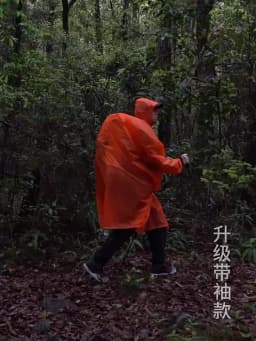 3F UL GEAR Ultralight Hiking Raincoat 3 in 1 Camping Rain Poncho Tarp Outdoor Awning Tent 15D Silicone Waterproof Rain Jacket