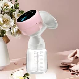 Electric Breast Pump Intelligent Integrated High Suction Breast Pump Breast Milk Postpartum Fortable Painless and Silent Breast