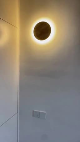 Natural Yellow Cave Stone Led Sconce Lamp Nordic Minimalist Wabi Sabi Home Decoration Living Room Bedside Corridor Wall Lights