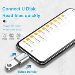 NNBILI Converters USB3.0 to Type C Male Adapter USB A to USBC Connector OTG Type C Car Charging Adapter for MacBook Mobile Phone